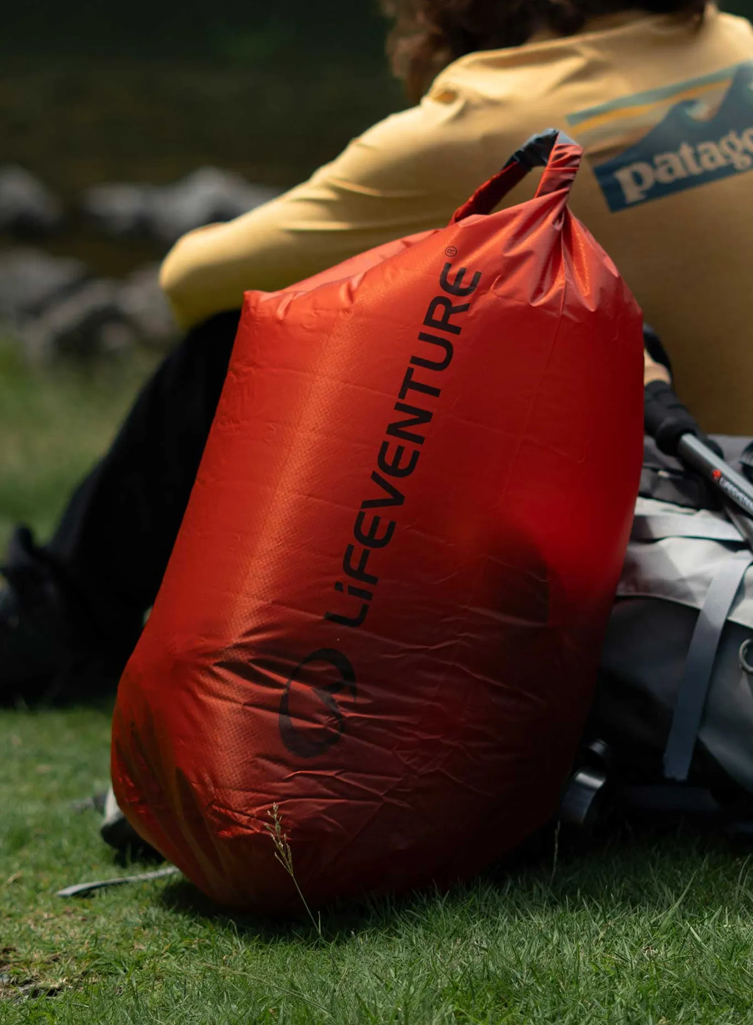 Мішок водонепроникний Lifeventure Ultralight Dry Bag 35 l - rust
