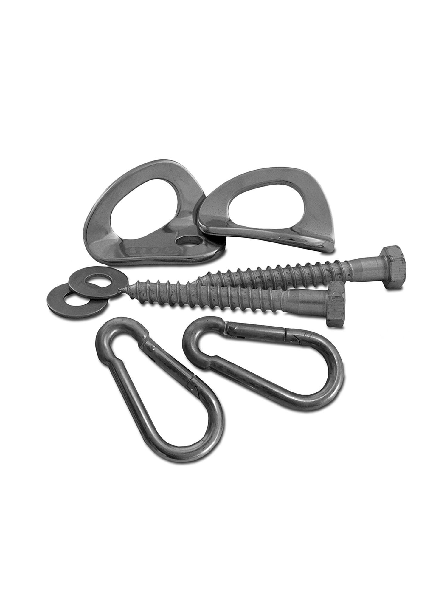 Набір для підвішування гамака ENO Hammock Hanging Kit - silver