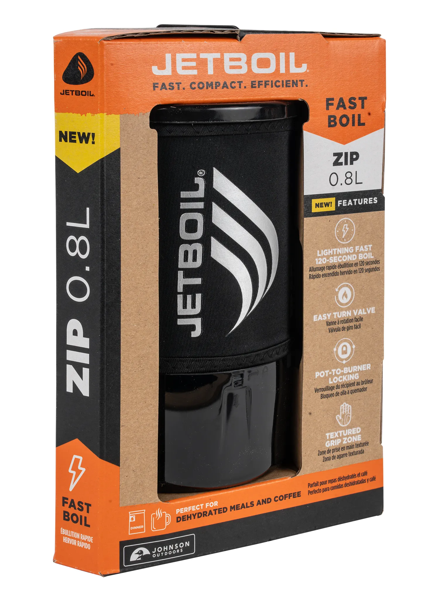 Набір для приготування їжі Jetboil Zip 2.0 Cooking System - carbon