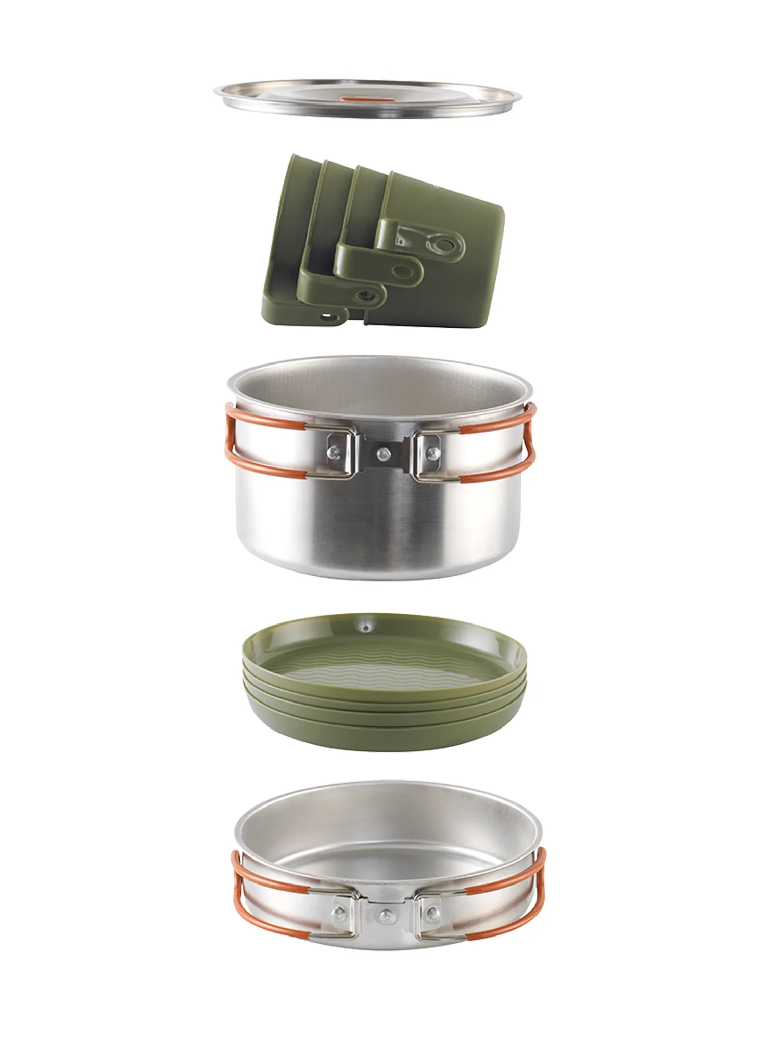 Кухонний набір Easy Camp Moss 4 Cook Set