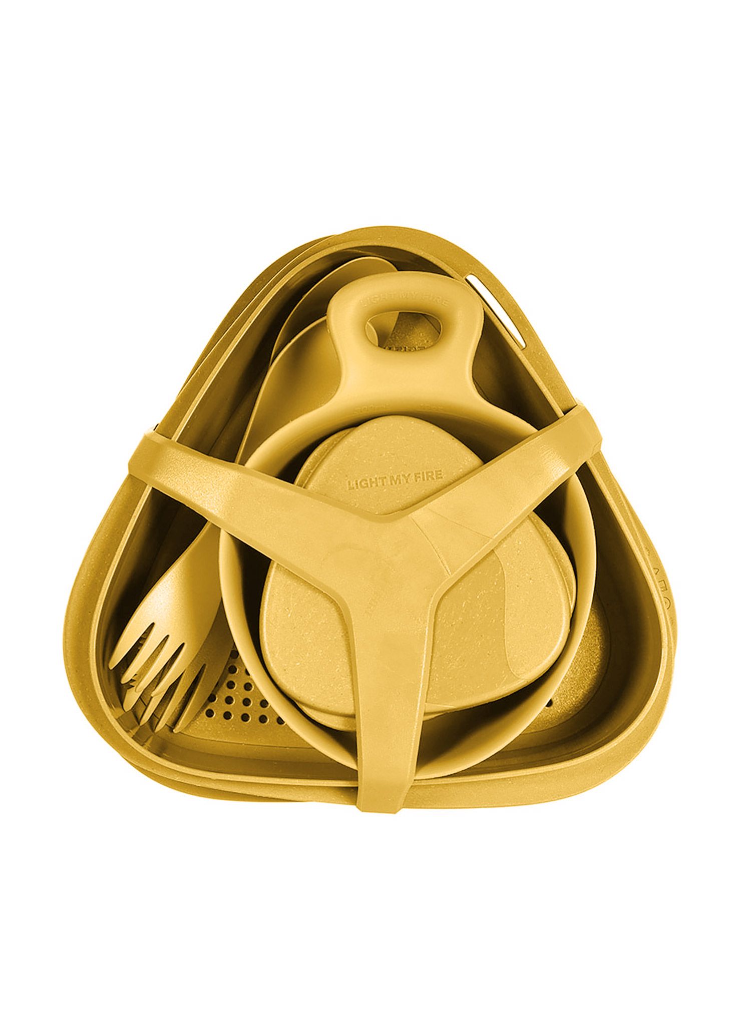 Набір посуду Light My Fire Meal Kit Bio - mustard yellow