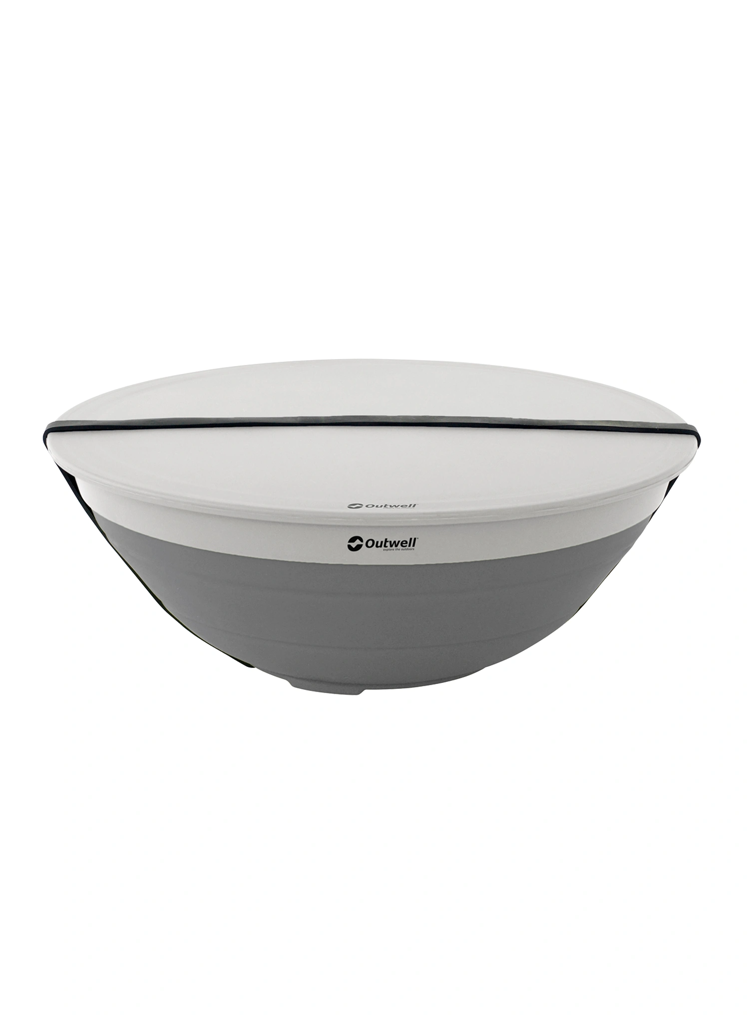 Набір посуду Outwell Collaps Bowl & Colander Set - grey mist