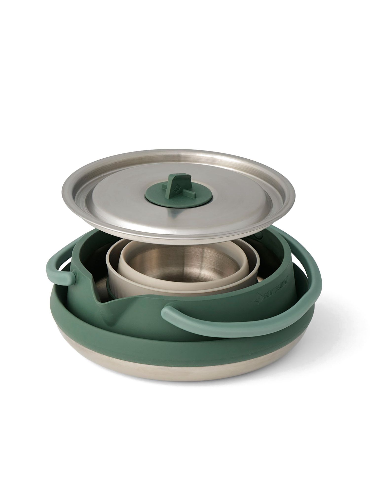 Набір посуду Sea to Summit Detour SL Steel Kettle Cook Set 3P