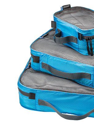 Набір органайзерів Cocoon Packing Cube Ultralight Set - caribbean blue