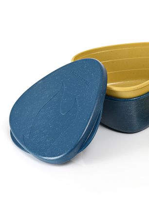 Набір контейнерів Light My Fire SnapBox O BIO 2-pack - yellow/blue