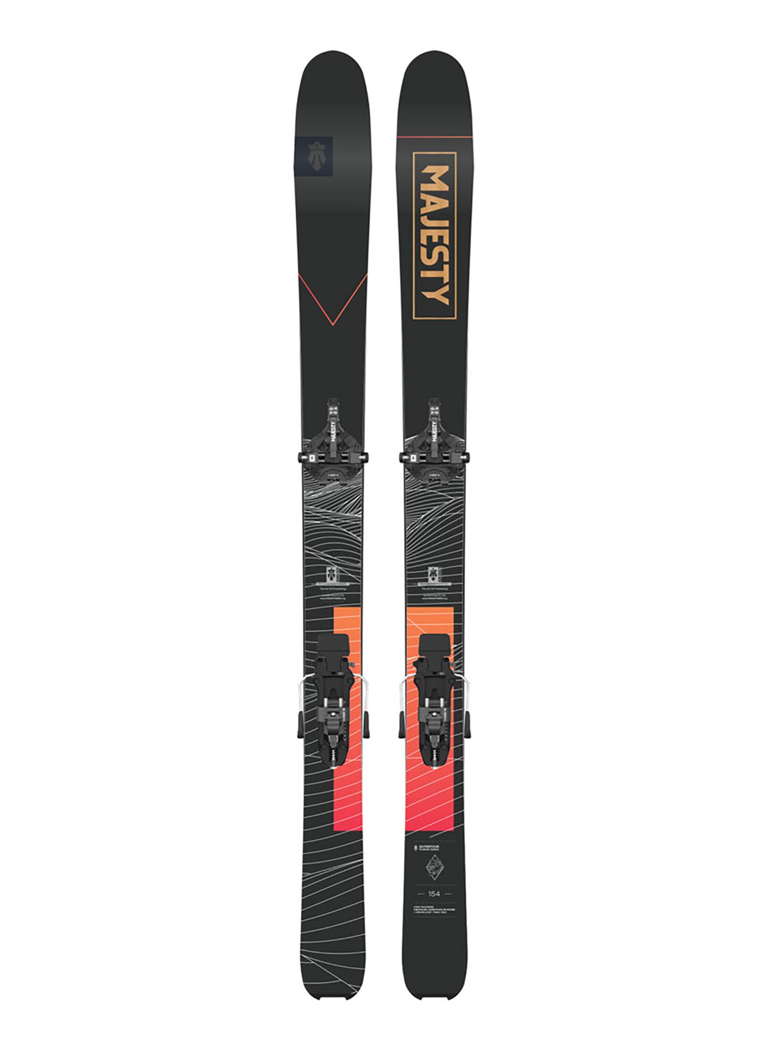 Скітурний комплект Majesty Supertour + C-Crest 10 154cm