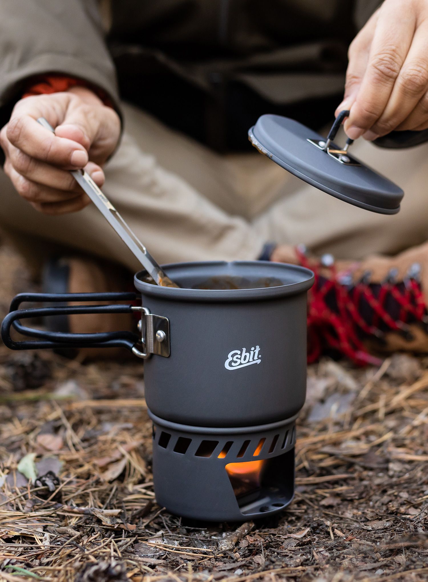 Набір для приготування їжі Esbit Solid Fuel Cookset 585ml