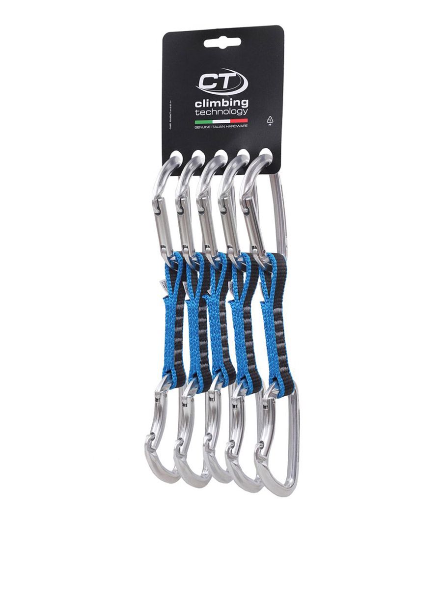 відтяжки Climbing Technology Magnum Pro Set PAD 12 cm - 5 pack - silver