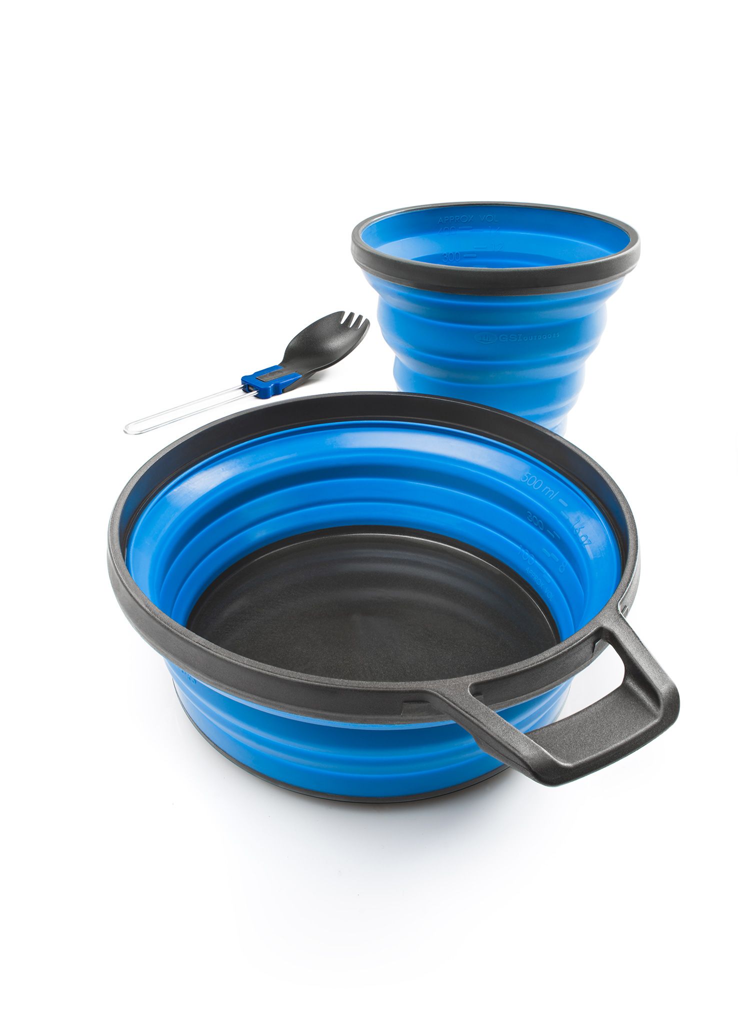 Набір посуду GSI Outdoors Escape 1 Person Table Set - blue