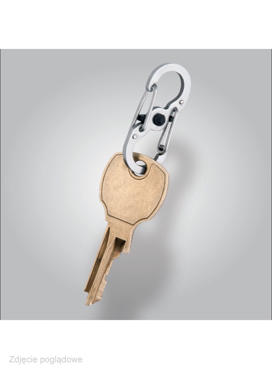 Карабінчик Nite Ize S-Biner MicroLock 2Pack - steel