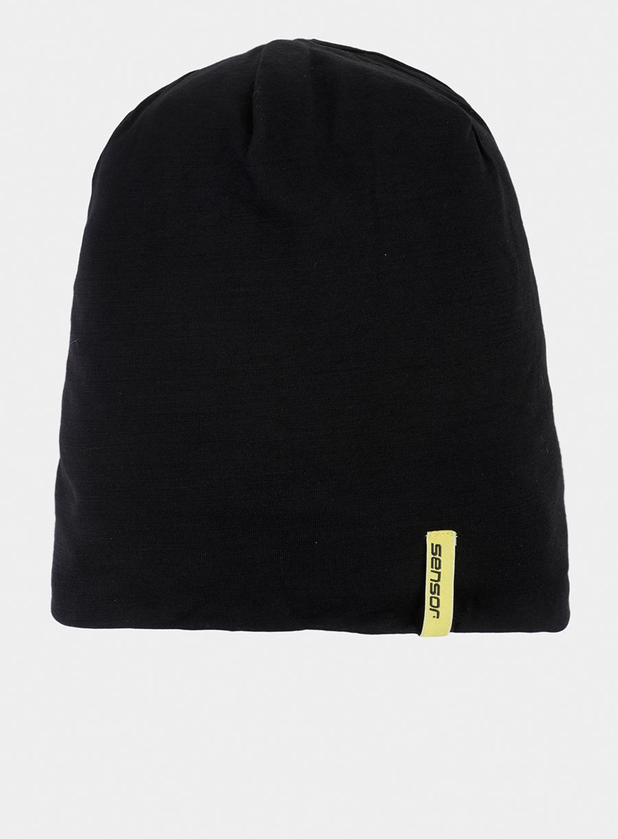 Термошапка Sensor Beanie Merino Wool - black